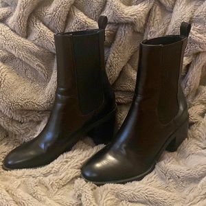 Black Zara Ankle Boots
